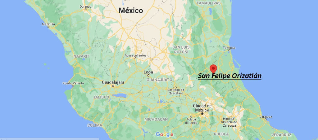 ¿Dónde está San Felipe Orizatlán Mexico