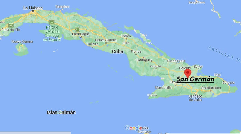 ¿Dónde está San Germán Cuba