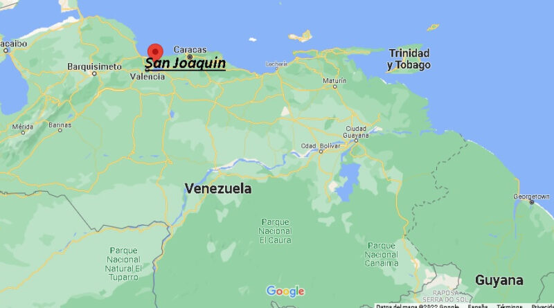 ¿Dónde está San Joaquin Venezuela