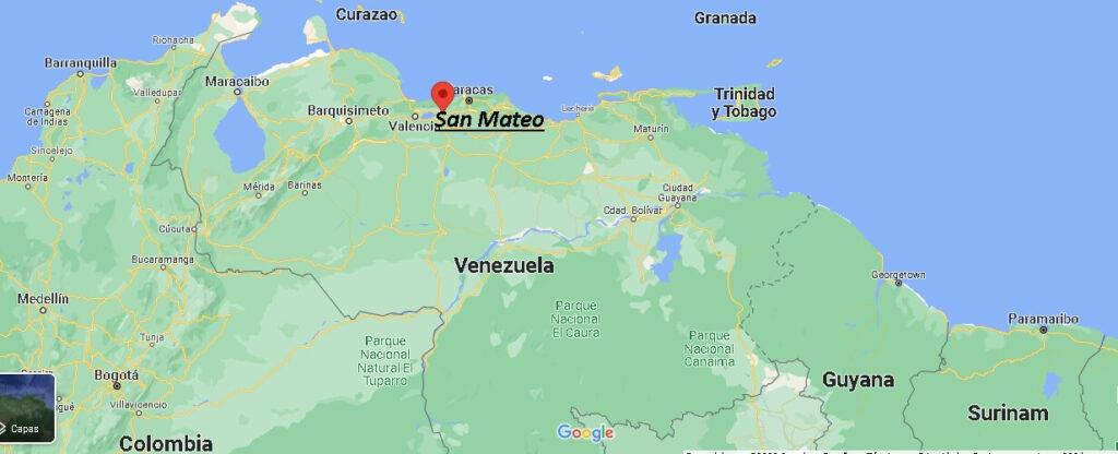 ¿Dónde está San Mateo Venezuela