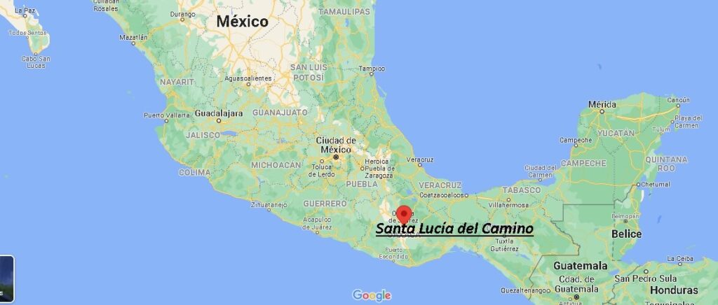 ¿Dónde está Santa Lucía del Camino, Mexico