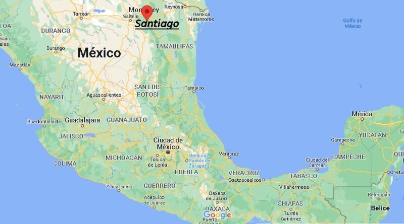 ¿Dónde está Santiago Mexico