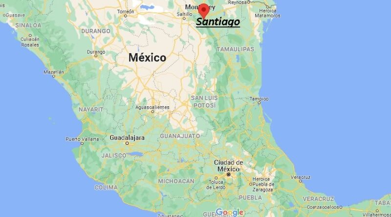 ¿Dónde está Santiago Mexico