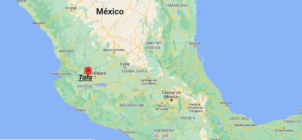 ¿Dónde está Tala Mexico
