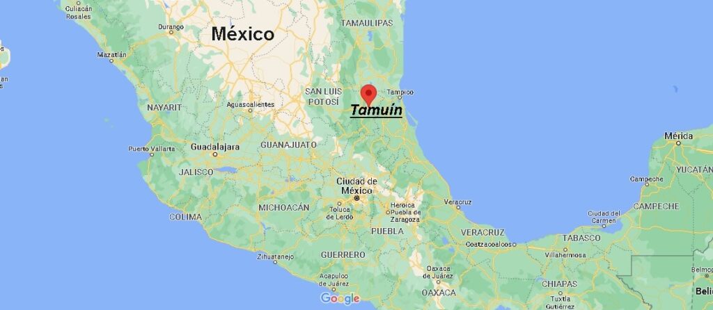 ¿Dónde está Tamuín Mexico
