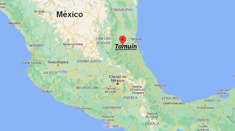¿Dónde está Tamuín Mexico