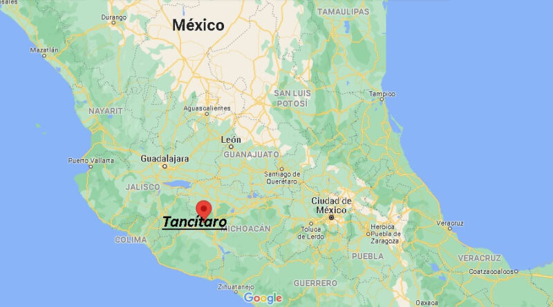 ¿Dónde está Tancítaro Mexico