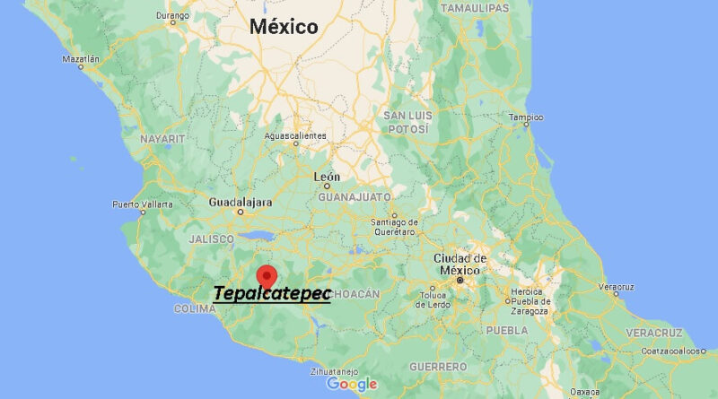 ¿Dónde está Tepalcatepec Mexico