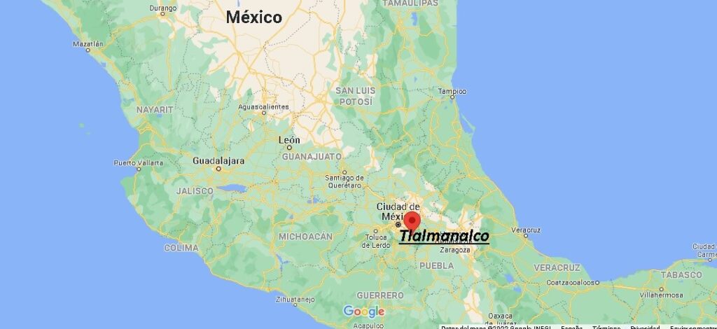 ¿Dónde está Tlalmanalco Mexico