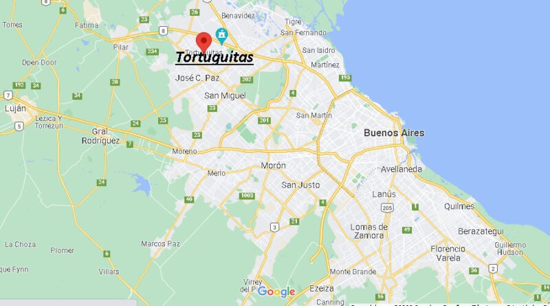 ¿Dónde está Tortuguitas Argentina