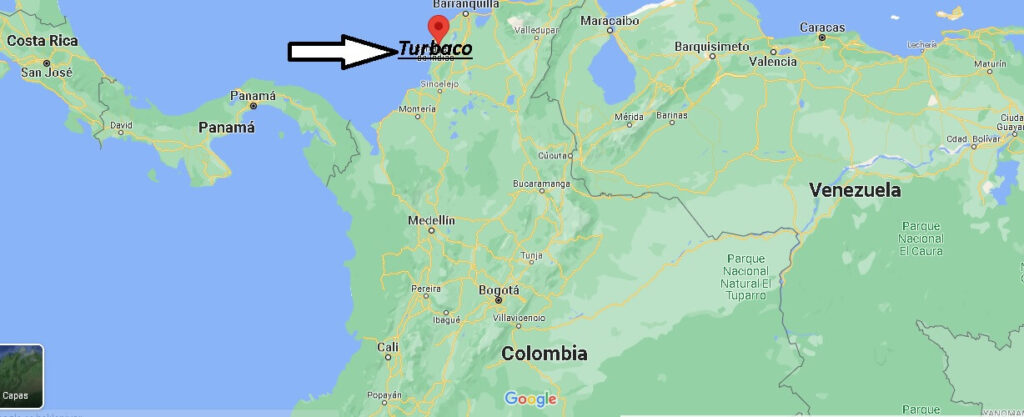 ¿Dónde está Turbaco Colombia