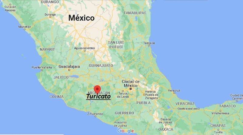 ¿Dónde está Turicato Mexico