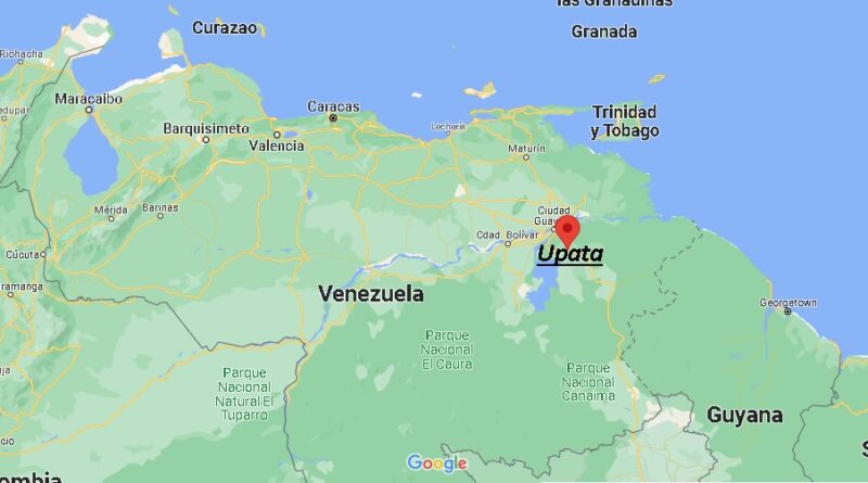 ¿Dónde está Upata Venezuela