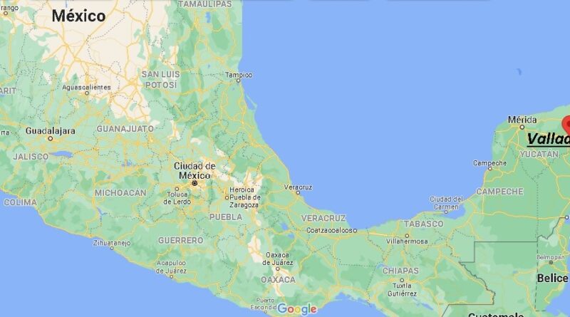 ¿Dónde está Valladolid Mexico