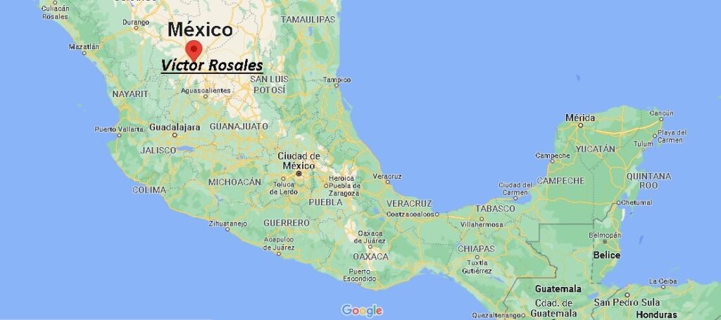 ¿Dónde está Víctor Rosales Mexico
