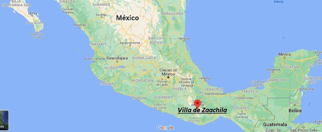 ¿Dónde está Villa de Zaachila Mexico