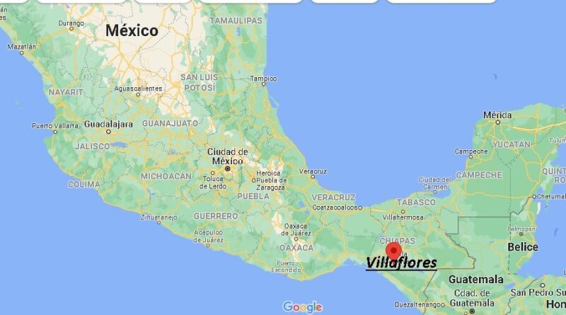 ¿Dónde está Villaflores Mexico