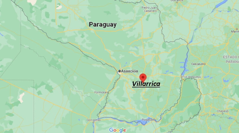 ¿Dónde está Villarrica Paraguay