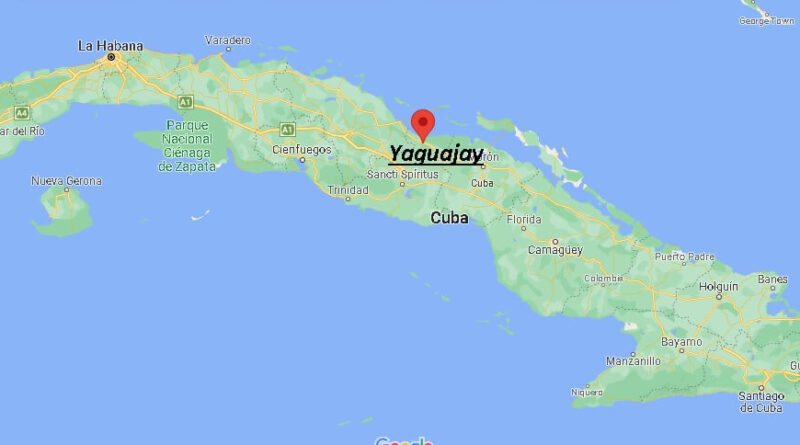 ¿Dónde está Yaguajay Cuba