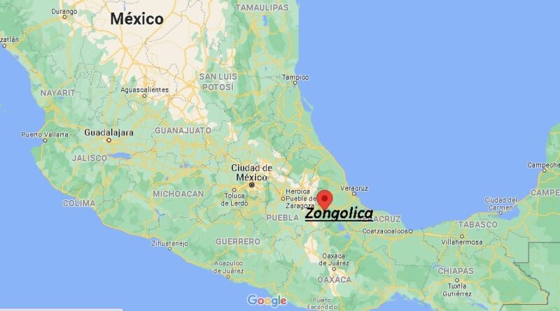 ¿Dónde está Zongolica Mexico