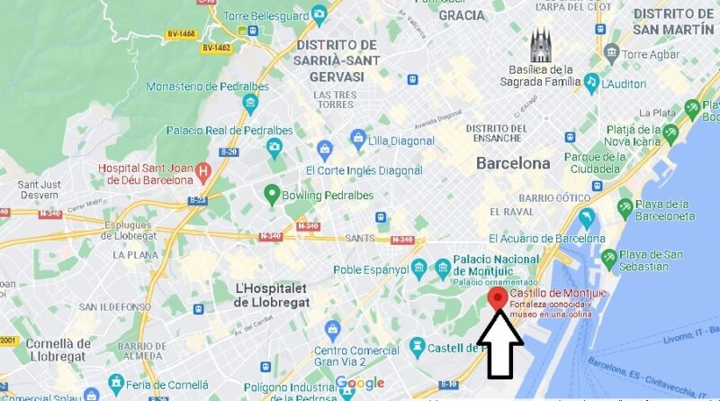 ¿Dónde está el Castillo de Montjuic