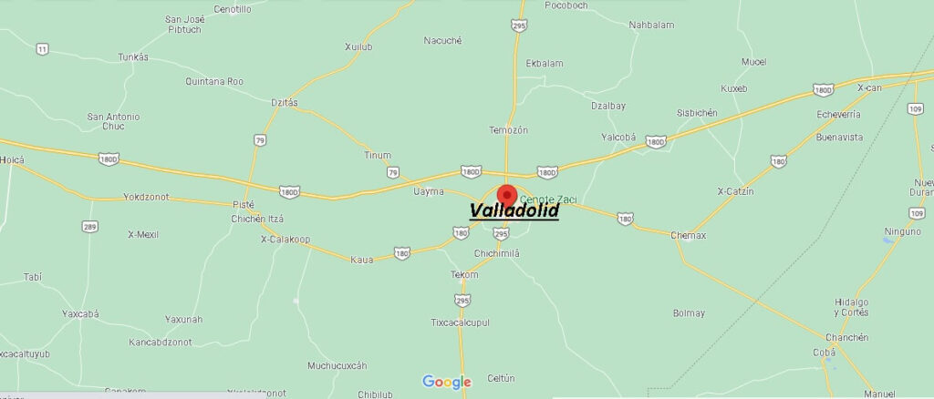 ¿Dónde se encuentra la ciudad de Valladolid