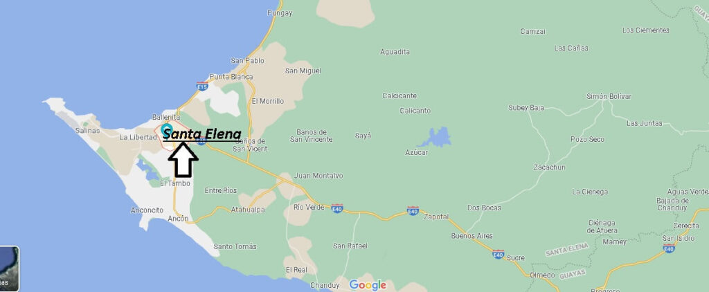 ¿Dónde se sitúa la provincia de Santa Elena