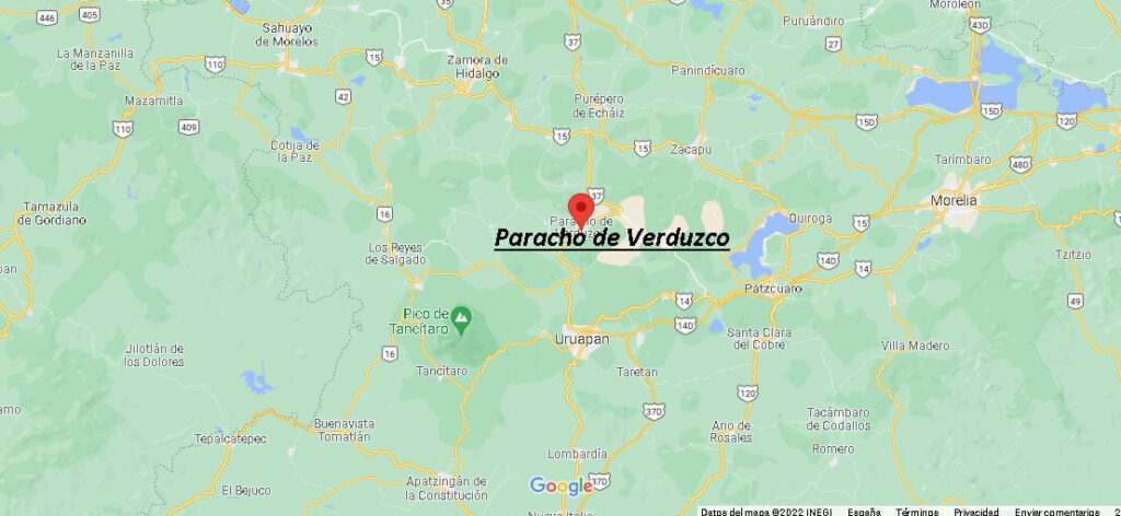 ¿Dónde se ubica Paracho