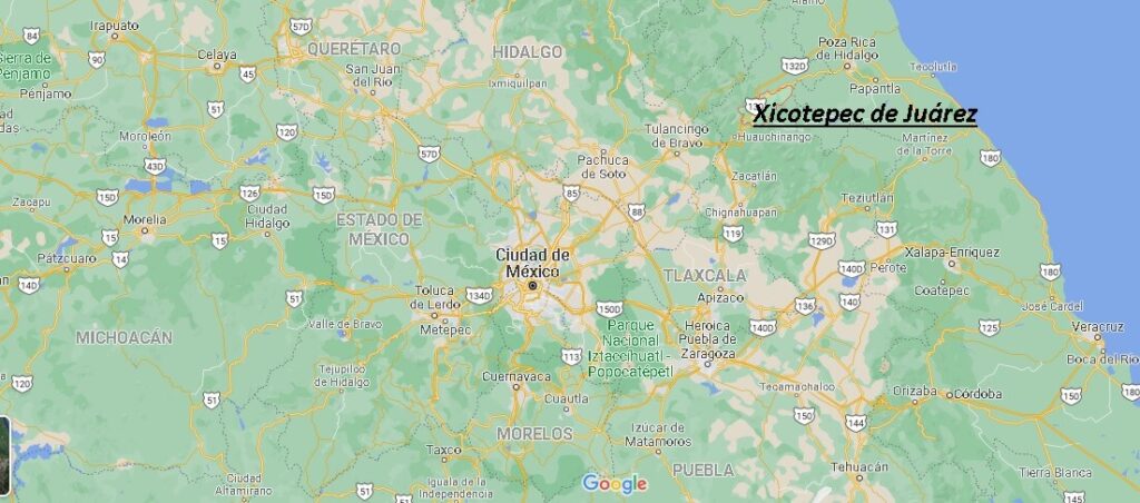 ¿Dónde se ubica Xicotepec