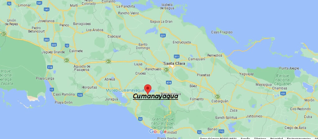 Dónde queda Cumanayagua