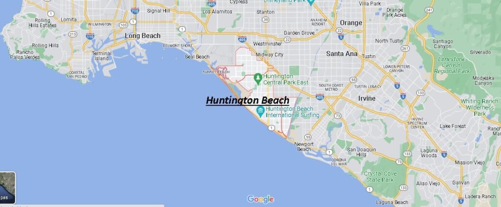 Dónde queda Huntington Beach