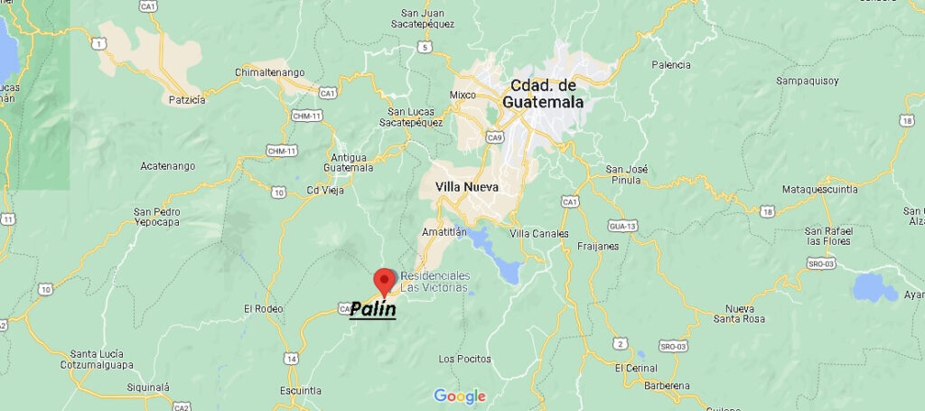 Dónde queda Palín