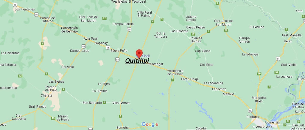 Dónde queda Quitilipi