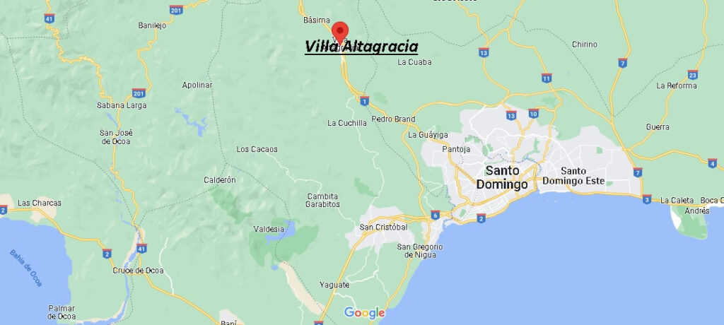 Dónde queda Villa Altagracia