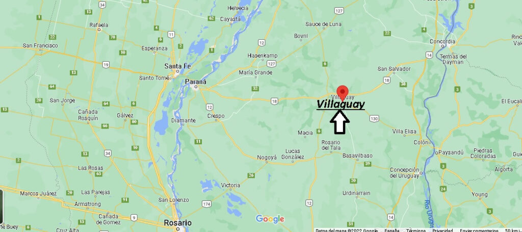 Dónde queda Villaguay