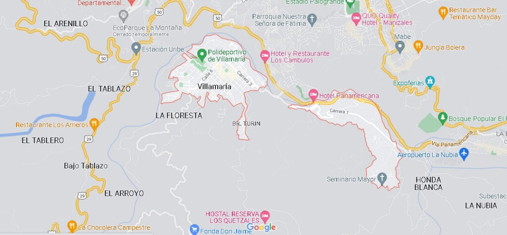Dónde queda Villamaría