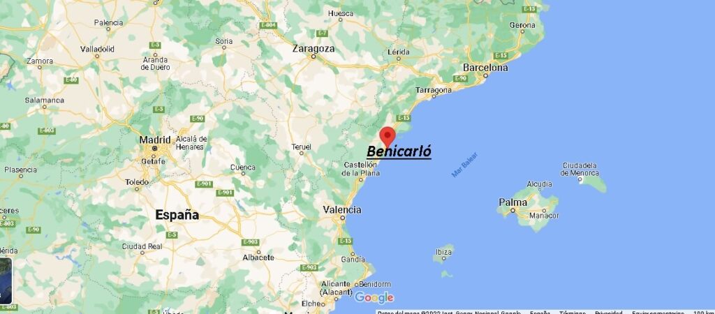 ¿Dónde está Benicarló España
