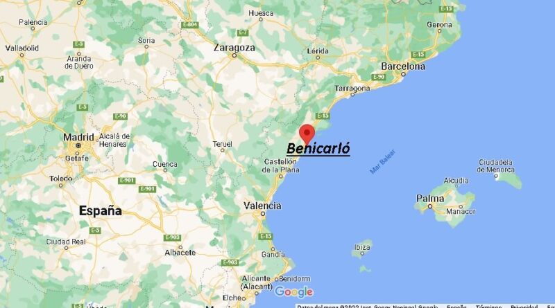 ¿Dónde está Benicarló España