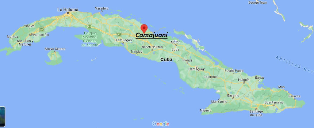 ¿Dónde está Camajuaní Cuba