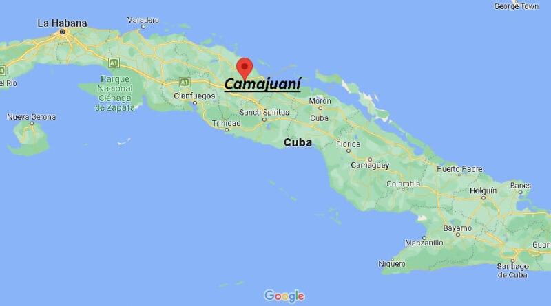 ¿Dónde está Camajuaní Cuba