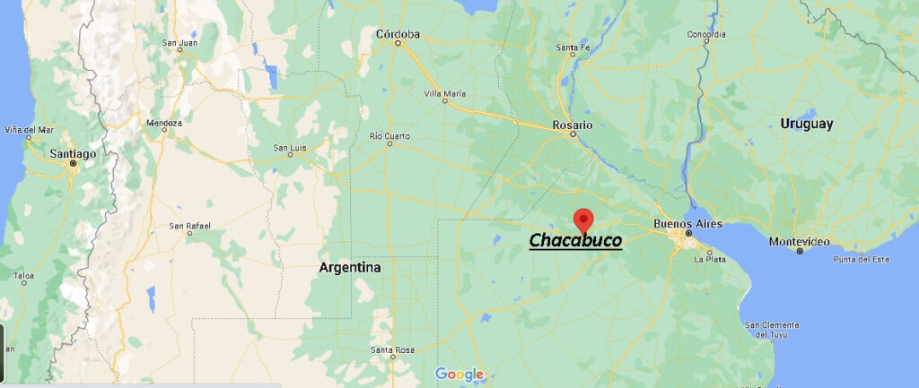¿Dónde está Chacabuco Argentina