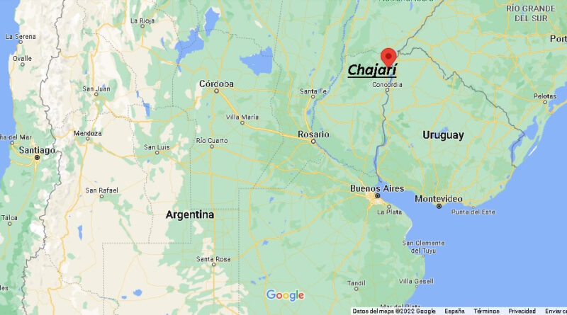 ¿Dónde está Chajarí Argentina