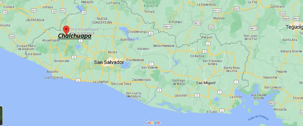 ¿Dónde está Chalchuapa El Salvador