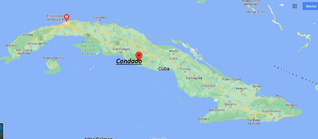 ¿Dónde está Condado Cuba