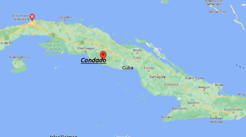 ¿Dónde está Condado Cuba