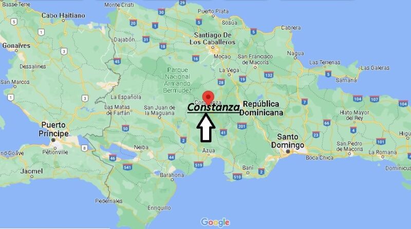 ¿Dónde está Constanza República Dominicana