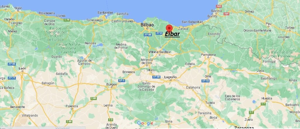 ¿Dónde está Eibar España