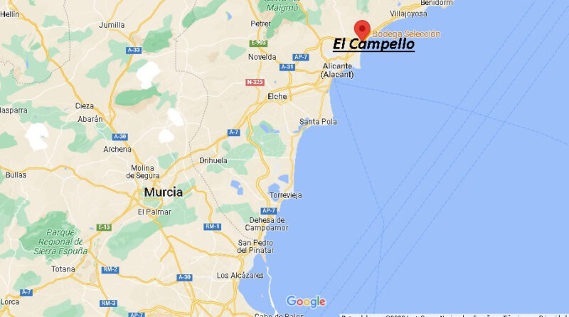 ¿Dónde está El Campello España