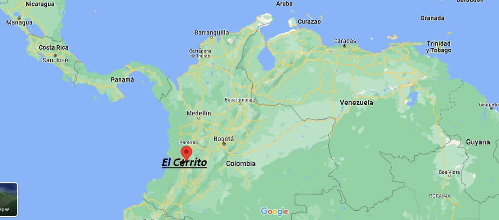 ¿Dónde está El Cerrito Colombia