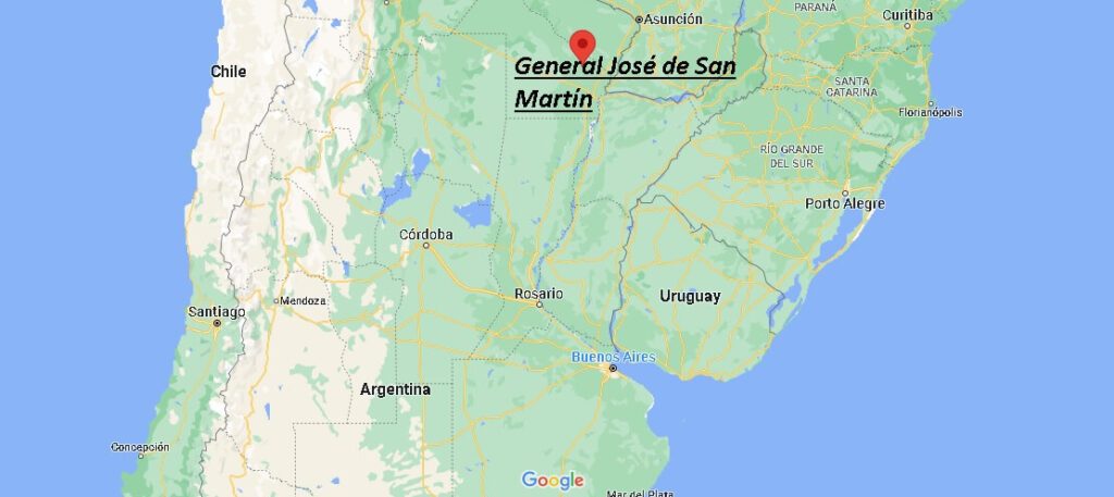 ¿Dónde está General José de San Martín Argentina